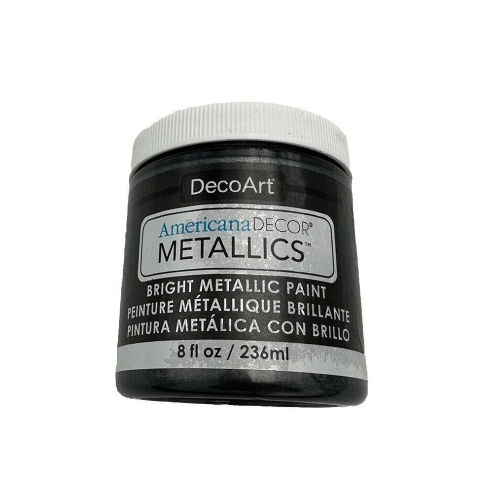 DecoArt Americana Decor Metallics Paint 236ml (8oz) Obsidian